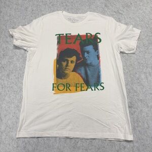 Tears For Fears Band Tee - Official Concert Tour Merch XL - Organic Cotton